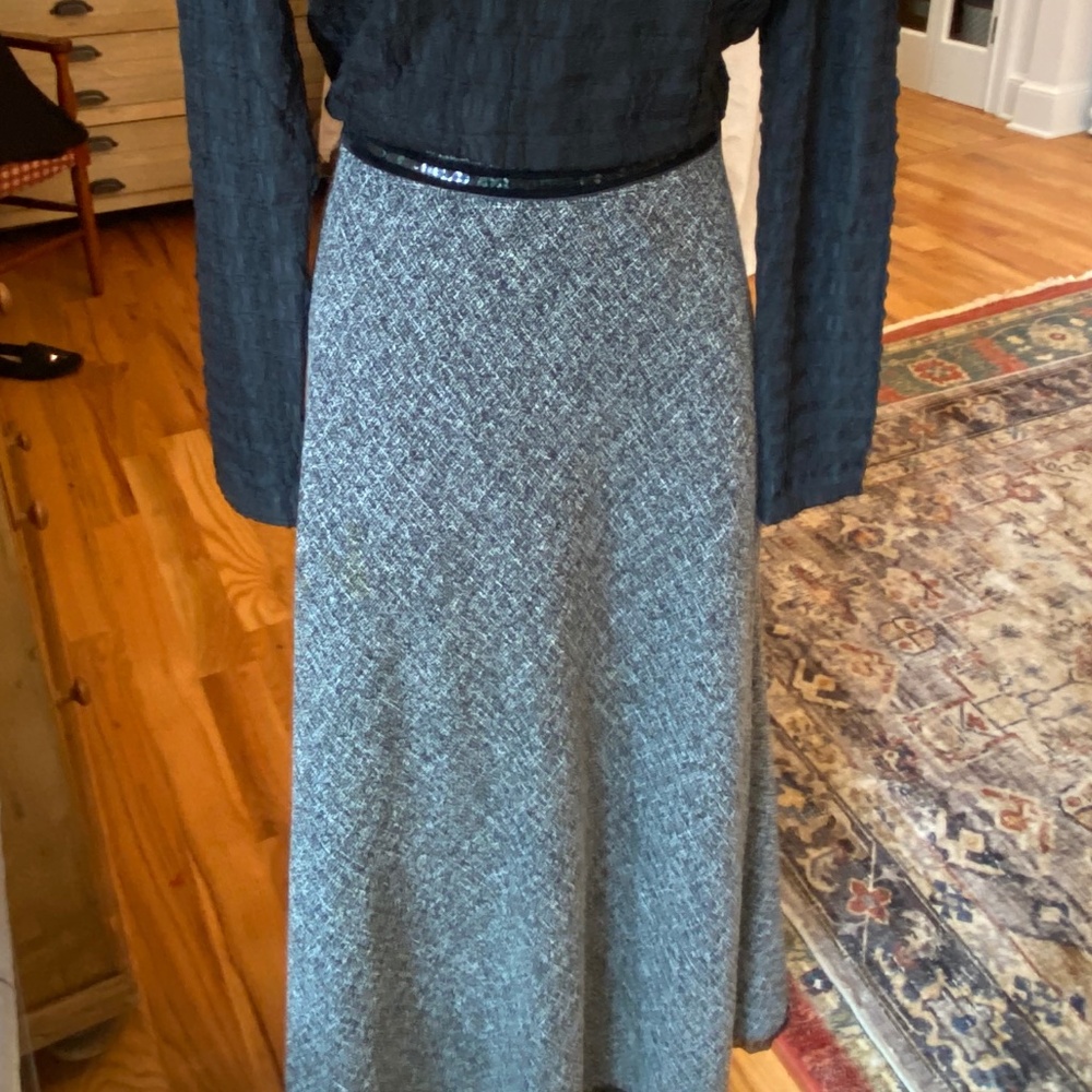 Richard Malcolm Skirt with Touches of Sequin and Lace - Size 10